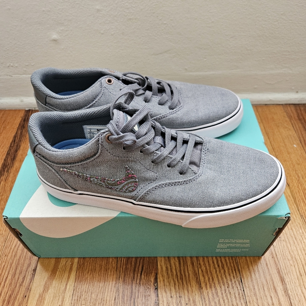 Nike SB Chron 2 grey canvas paisley